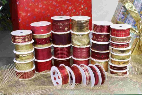 Super-Weihnachtsbänder-Set - 35 Bänder x 2 Meter