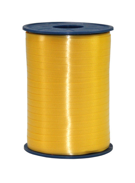 Polyband/Ringelband - 5mm 500m - gelb