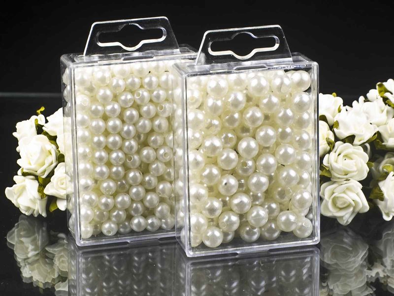 115 Perlen perlmutt champagner creme Hochzeit Wachsperlen 10mm Perle Landhaus 